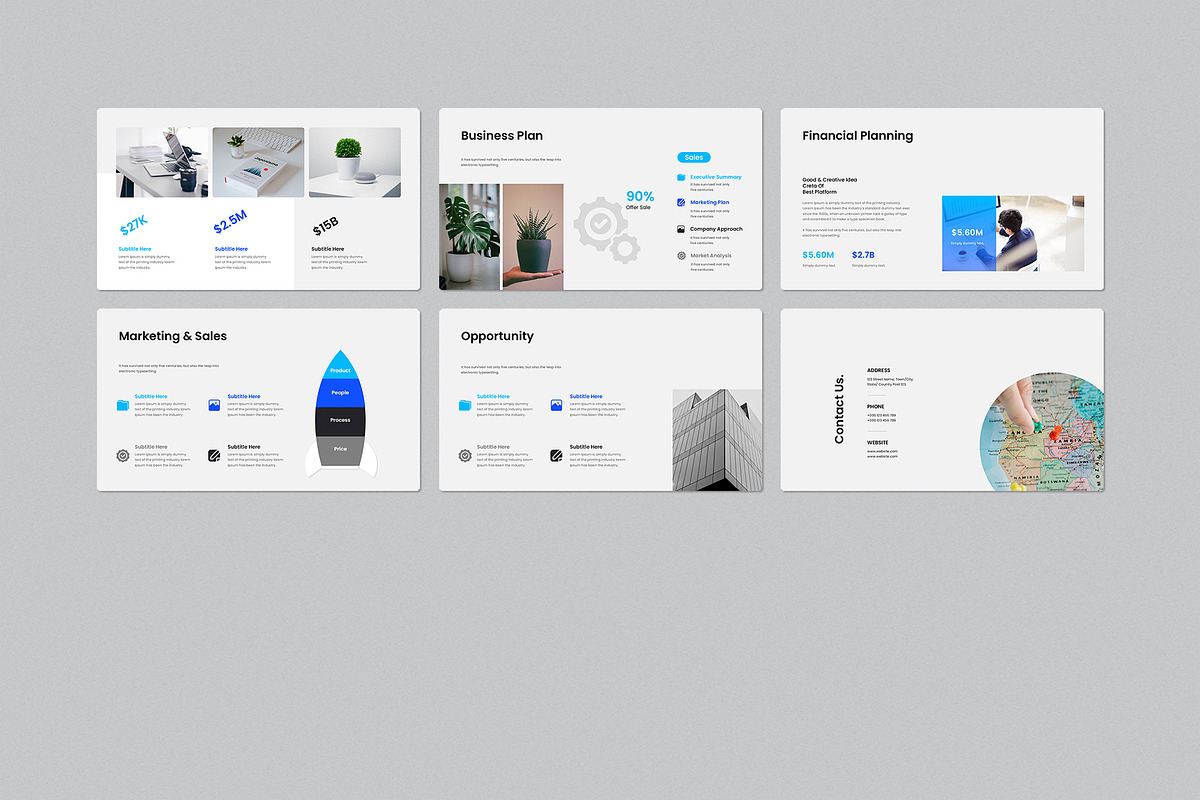 Startup Deck PowerPoint Template preview 4