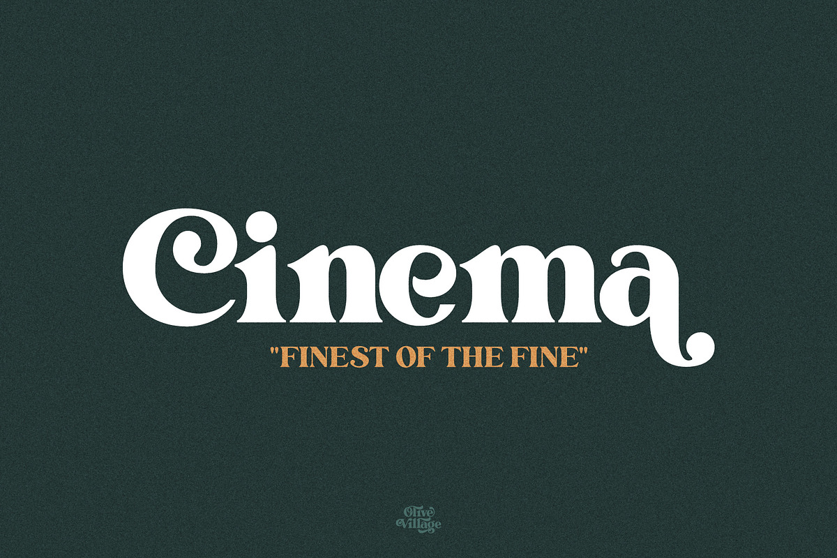 Olive Village - Vintage Font, a Serif Font by Ivan Rosenberg (Photo 10 of 18)