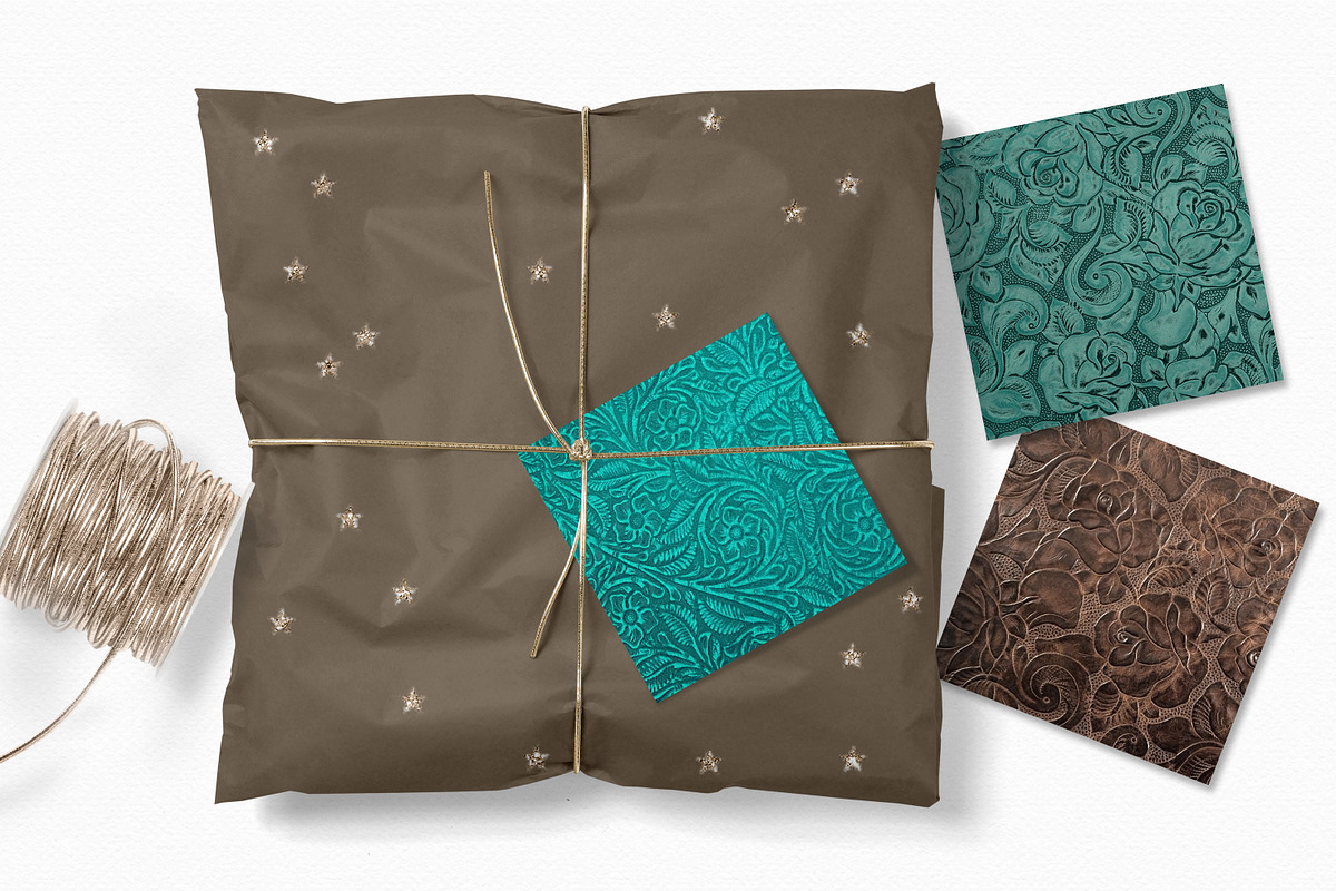 Teal Cowgirl Textures, a Texture Graphic by rileyBgraphics (Photo 7 of 8)