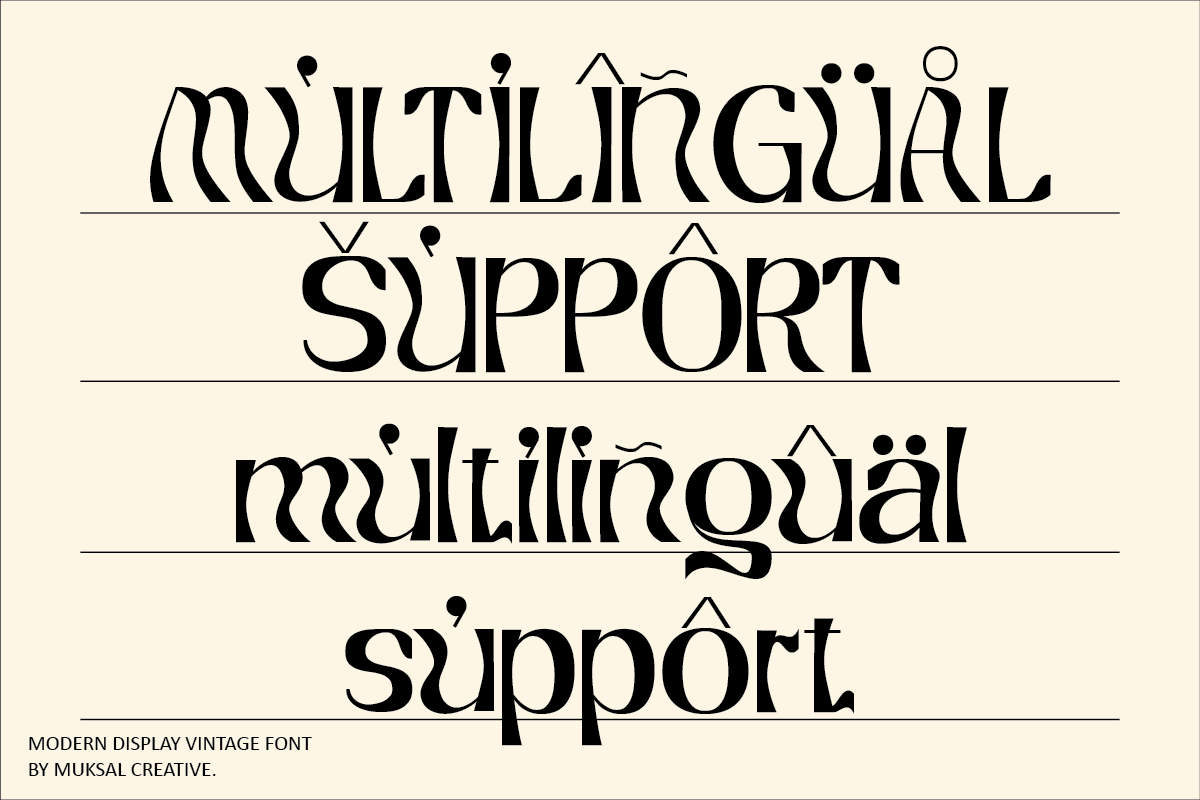 unknow, a Font by Muksal Creative (Photo 8 of 8)
