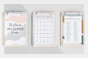 The Ultimate Declutter Workbook, a Magazine Template by Marigold Studios (Thumbnail 5 of 13)