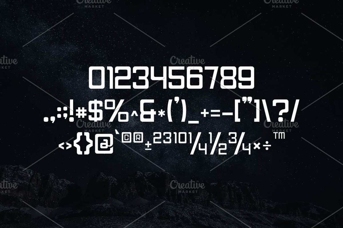 Gerante Technology Font, a Sans Serif Font by Artiveko (Photo 4 of 8)