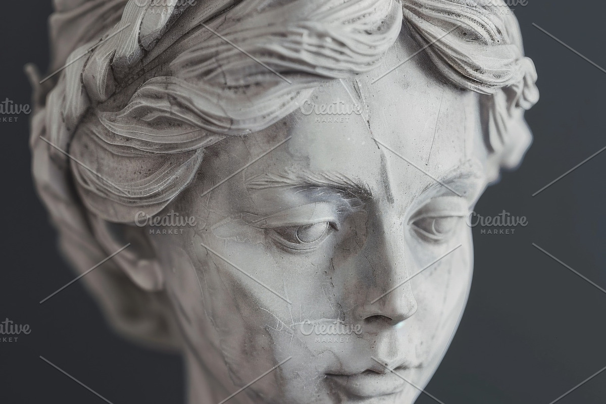 87 Sculpted marble heads, an Arts & Entertainment Photo by Handmadefont (Photo 53 of 85)