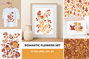 Floral Patterns Vector Clipart PNG, a Pattern Graphic by ARTMIRU (Thumbnail 1 of 15)
