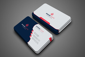 Corporate Business Card Template, a Business Card Template by GFXCity