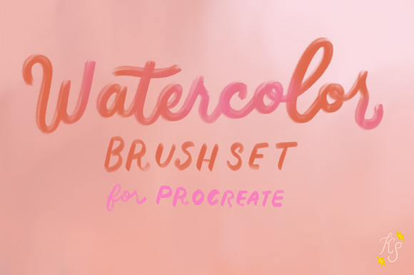 Watercolor Brushes for Procreate preview 4