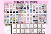 All-in-One Digital Planner, a Design Template by Ink Gallery (Thumbnail 8 of 9)