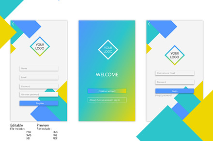 Forms Ui Kit, an UI Kit Template by Al-Ghaniy