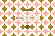 Geometric Circles Seamless Pattern, a Pattern Graphic by HonestiesPrintS (Thumbnail 1 of 3)