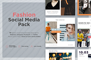 Fashion Social Media Pack, a Social Media Template by MVP Factory (Thumbnail 1 of 6)