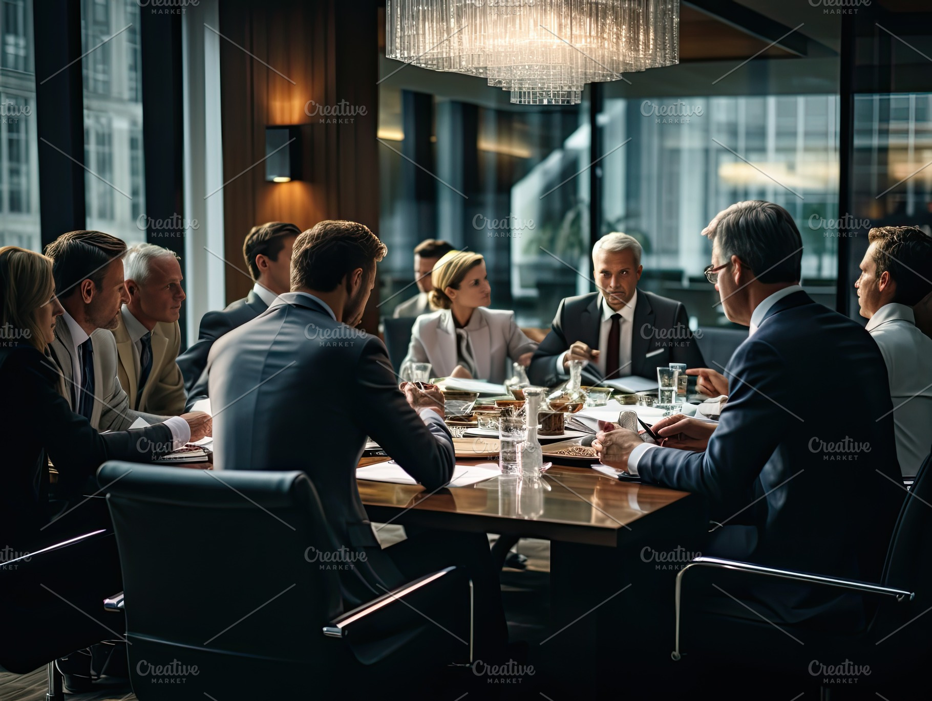 Business Formality in Focus Executiv, a Photo by SaroStock