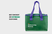 Delivery Bag Mockup, a Packaging Mockup by BlackMockup (Thumbnail 7 of 8)