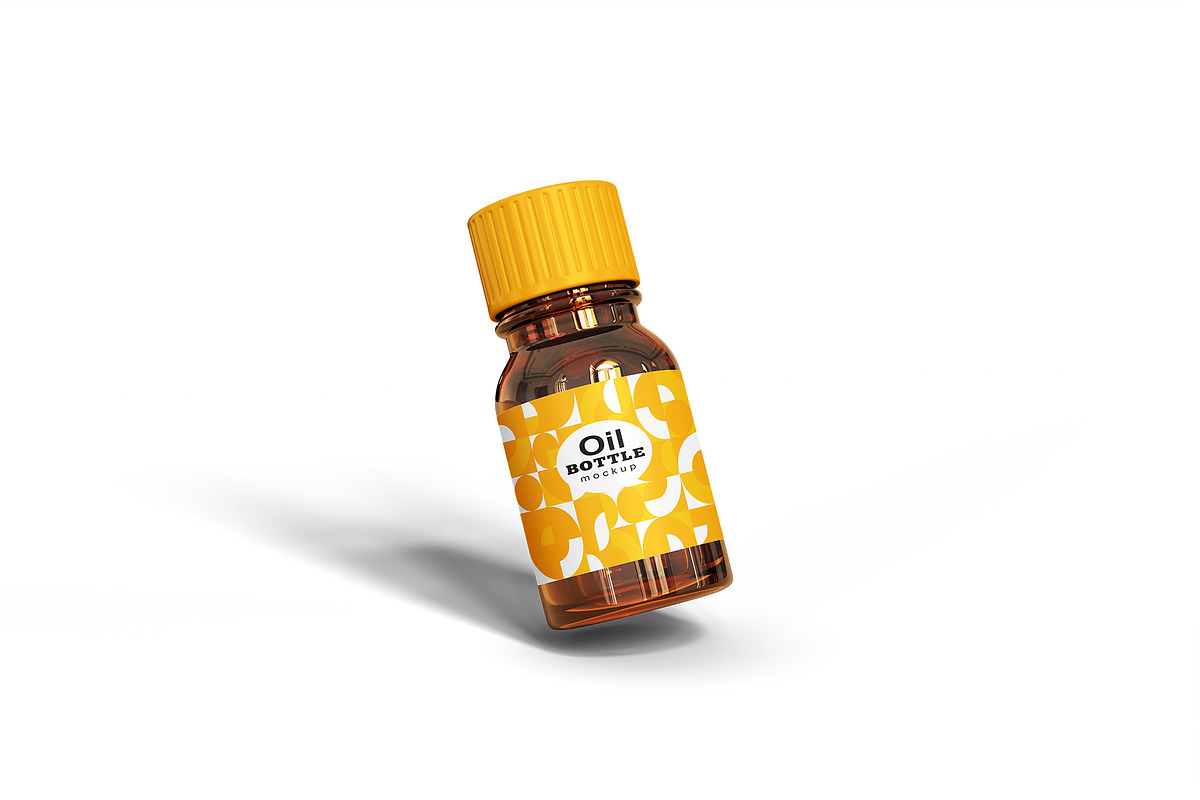 Glass Bottle Mockup, a Packaging Mockup by mockupbuys (Photo 6 of 7)