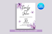 Wedding Invitation Canva Template, an Invitation Template by M9 Design (Thumbnail 2 of 5)