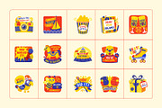 Animated Congratulations Stickers, an Emoji Icon by Creative Stall (Thumbnail 4 of 5)