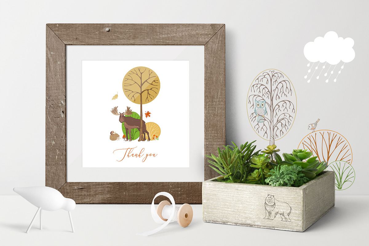 Woodland Animals Pack, an Animal Illustration by MaljukArt (Photo 15 of 15)