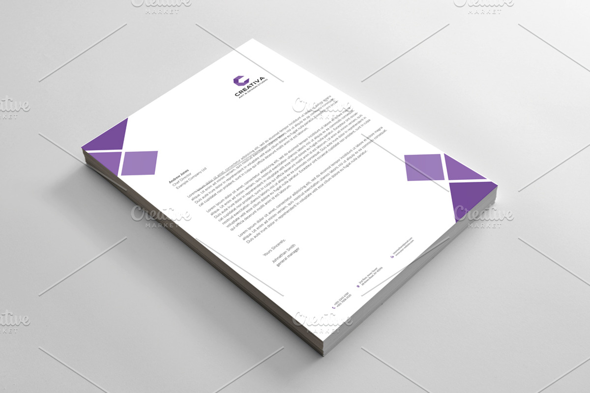 Letterhead, a Stationery Template by BettyDesign (Photo 3 of 7)