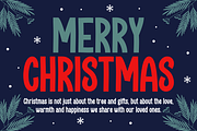 Santa Sounds - A Display Christmas, a Sans Serif Font by Marvadesign (Thumbnail 2 of 6)