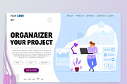 30 Landing Page Templates, a Templates & Theme by zao4nik (Thumbnail 14 of 19)