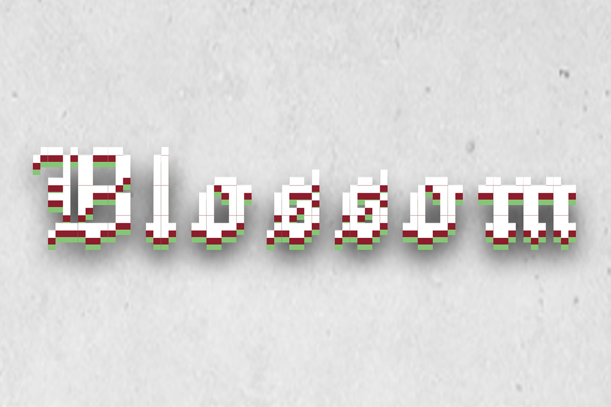 Blossom Text Effect Layout, a Layer Style Add-On by CreativeShaper (Photo 2 of 2)