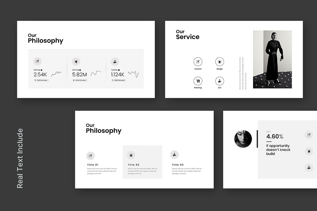 Digital-Minimalist Presentation, a Presentation Template by KreateTribe (Photo 2 of 7)