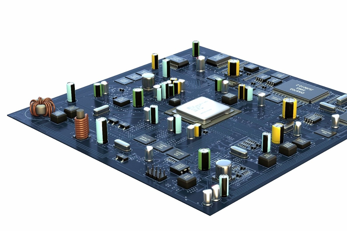 Motherboard Plate Vray, an Object 3D Model by konstantin.ermolaev (Photo 1 of 6)