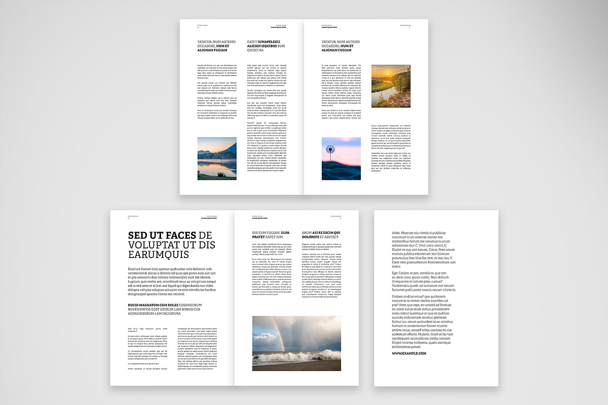 Minimalist Sustainability Report, a Design Template by McLittle Stock (Photo 4 of 5)