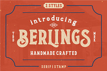Berlings - Handmade Crafted Serif