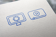 28 BUSINESS ICONS, an Outline Icon by maudemilie (Thumbnail 2 of 5)
