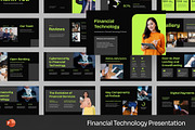 Financial Technology Powerpoint, a Presentation Template by Fit-tee (Thumbnail 1 of 2)