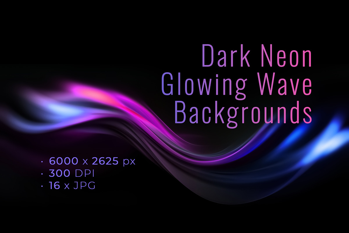 16 Dark Neon Glowing 3D Backgrounds, a Background Graphic by BazziBa♥ (Photo 1 of 5)