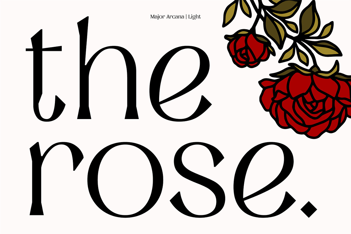 MAJOR ARCANA - Display Variable Type, a Serif Font by Artflorara (Photo 17 of 21)
