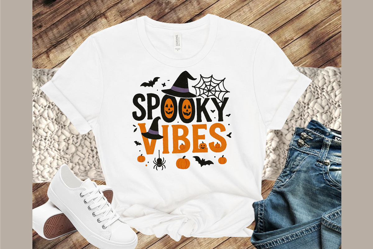 Retro Halloween Spooky Vibes Sublima, an Illustration by Sublimation Artist (Photo 6 of 9)
