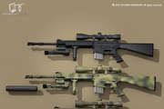Mk12 sniper rifle, an Object 3D Model by Tartino 3D models (Thumbnail 1 of 7)