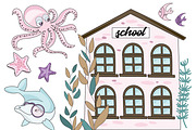 MERMAID SCHOOL, a Decorative Illustration by FARAWAYKINGDOM (Thumbnail 9 of 11)