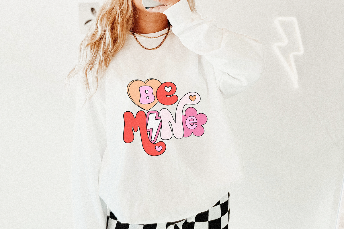 Retro Valentine's Day Alphabet Set, an Object Graphic by KA Designs (Photo 2 of 13)