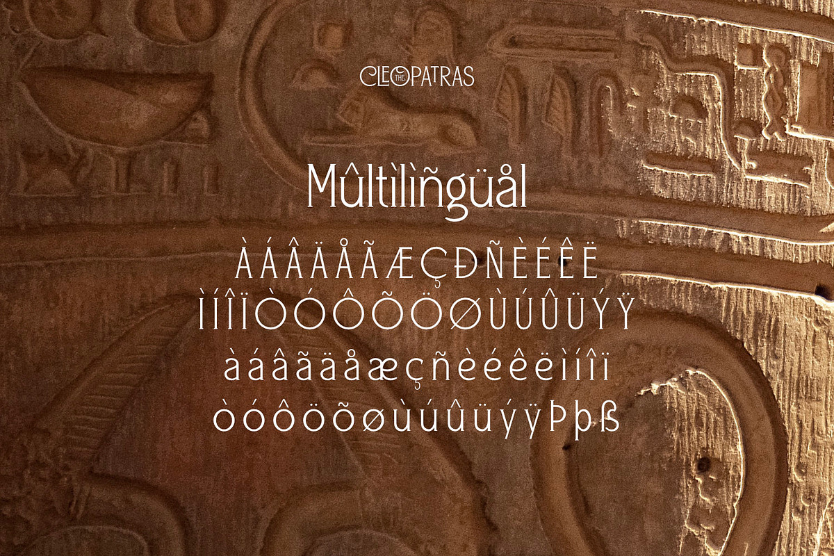 The Cleopatras Typeface, a Serif Font by ikiiko (Photo 8 of 8)