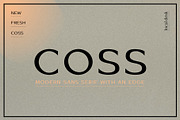 COSS – Modern & Stylish Sans, a Sans Serif Font by Local Desk Designstudio (Thumbnail 10 of 22)