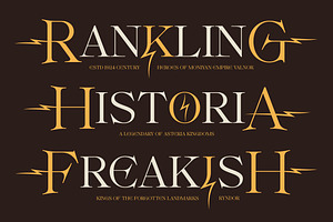 Beltkong - Fantasy Serif Font