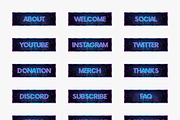 Glitch | 18 Twitch Panels, a Social Media Template by SageDsgn (Thumbnail 3 of 3)
