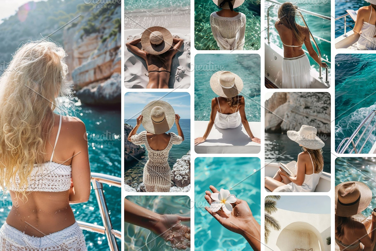 80 Faceless Summer Beach Photos, a Beauty & Fashion Photo by GloryStarDesigns (Photo 2 of 10)