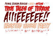 Primal Scream, a Font by Comicraft Fonts (Thumbnail 2 of 5)