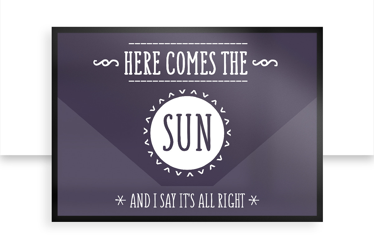 SUNN Serif Caps Only Font preview 3