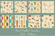 Midcentury Modern Retro Design Kit, a Pattern Graphic by Pacific Modern Art (Thumbnail 49 of 89)