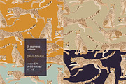 Animals seamless vector pack, a Pattern Graphic by PatternsBlooming (Thumbnail 7 of 10)