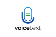 voice text logo, a Branding & Logo Template by Abdul Aris (Thumbnail 2 of 2)