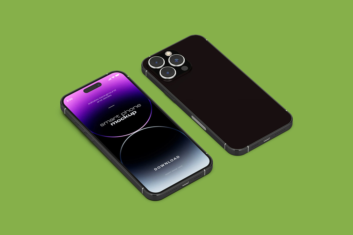 iPhone 14 Pro Max MockUp, a Product Mockup by PSD Market (Photo 11 of 20)