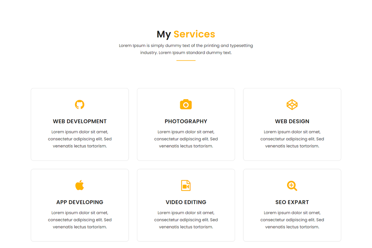 Ekla - Developer Portfolio HTML, a HTML Template by Themeplaza (Photo 3 of 6)
