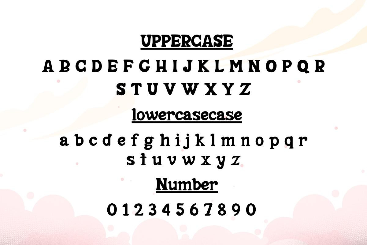 WOODLAND GANG - Handwritting, a Serif Font by Charmingbear59.design (Photo 5 of 5)