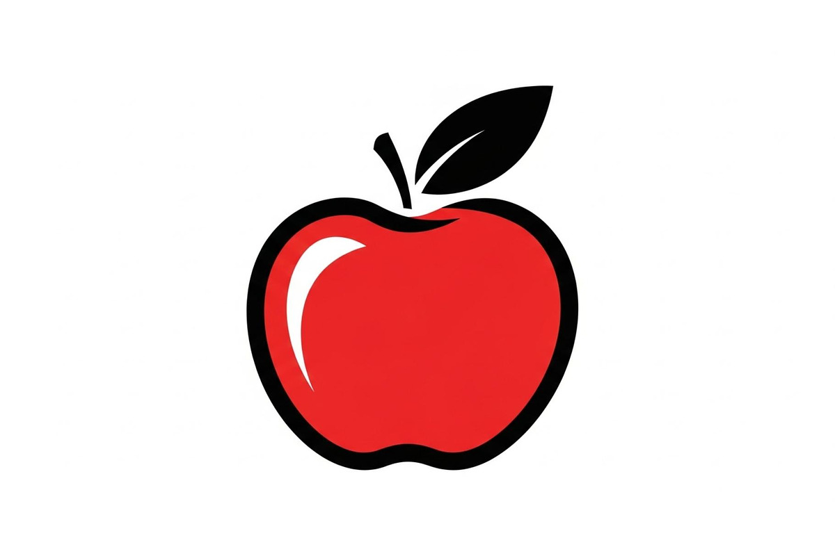 Apple Fruit Vector Icon Bundle, an Illustration by musafir_fashion (Photo 44 of 49)